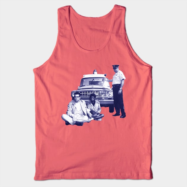 Bernie Sanders Arrested Tank Top by skittlemypony